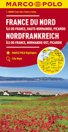 Karte Frankreich Nordfrankreich 1:300 000, MAIRDUMONT: MARCO POLO Karten 1:300.000